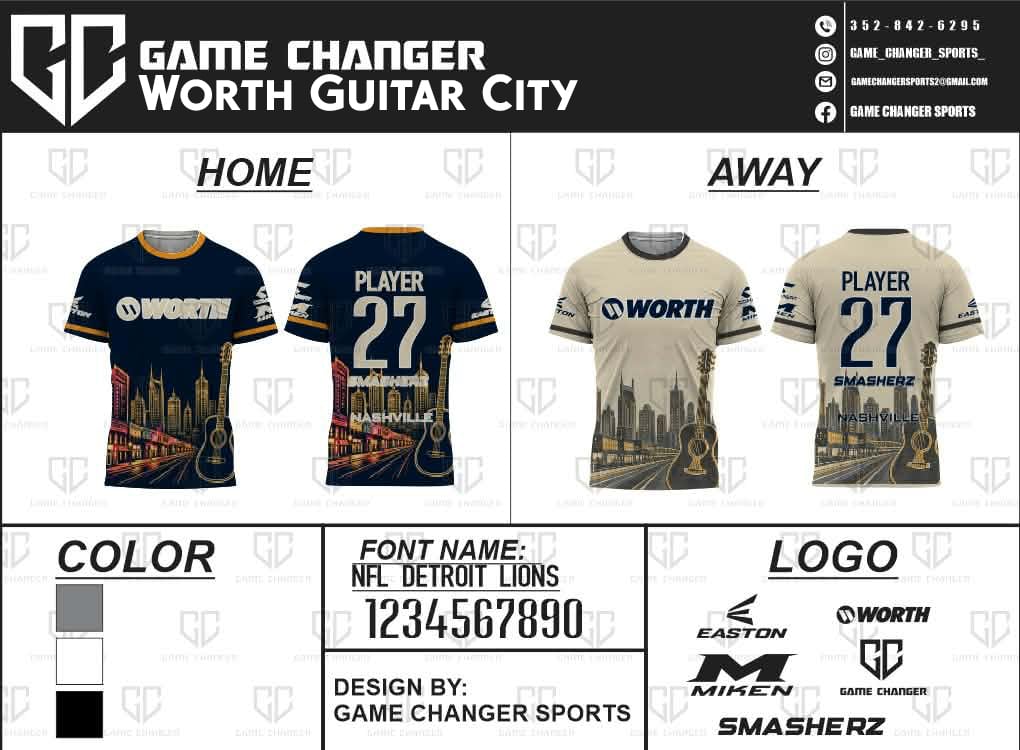 Nashville Mashers Official Jersey