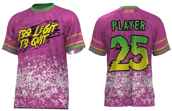 Too Legit to Quit Jersey