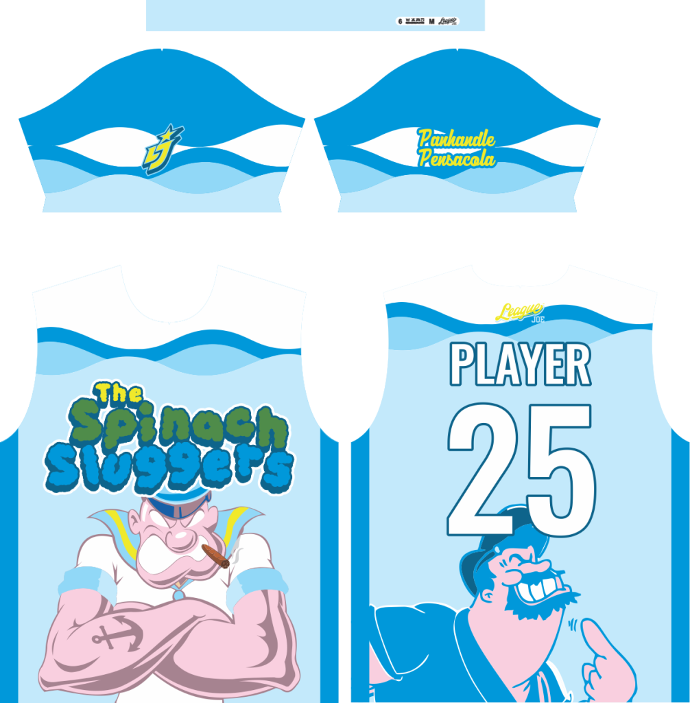 The Spinach Sluggers Jersey