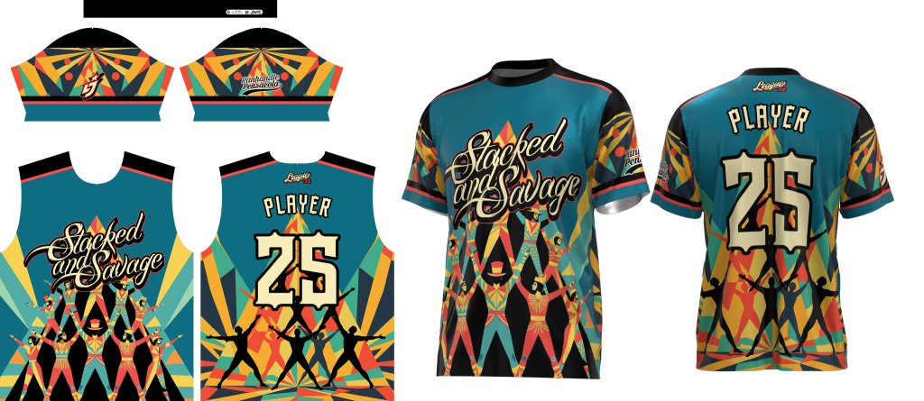 STACKED AND SAVAGE Official Jersey