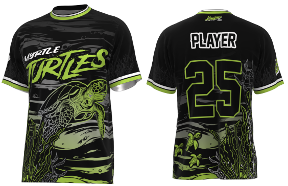 Myrtle Turtles Official Jersey