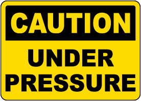 Logo for UNDER PRESSURE