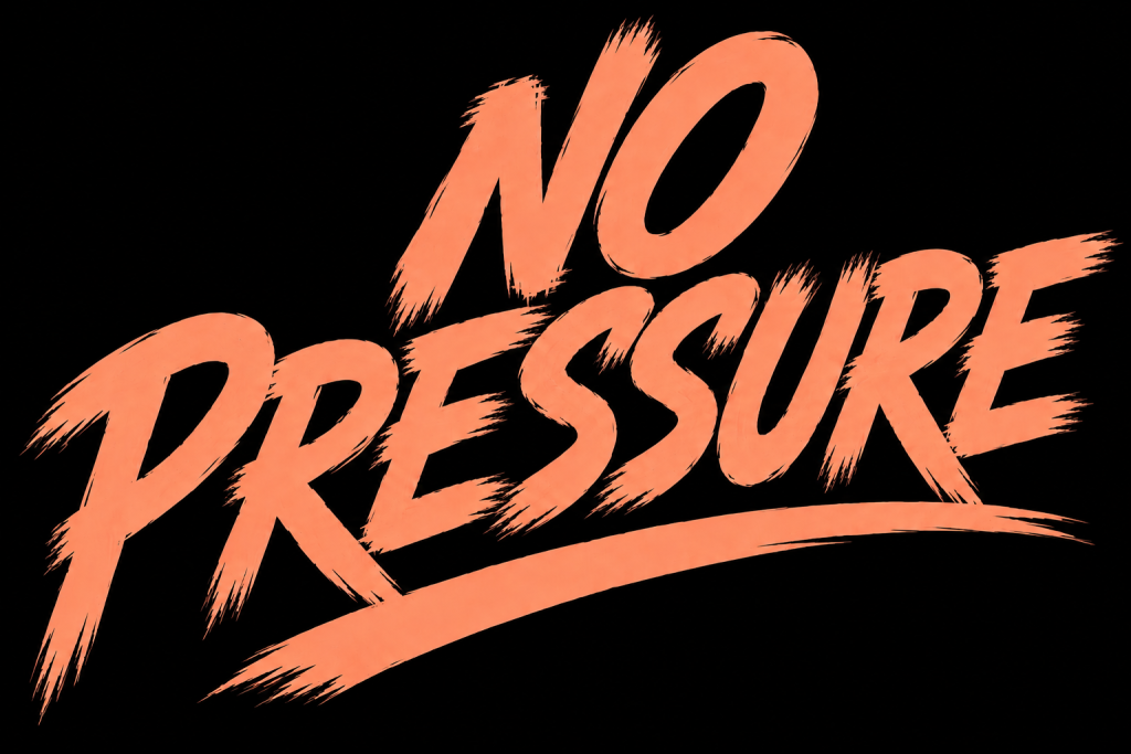 Logo for No Pressure