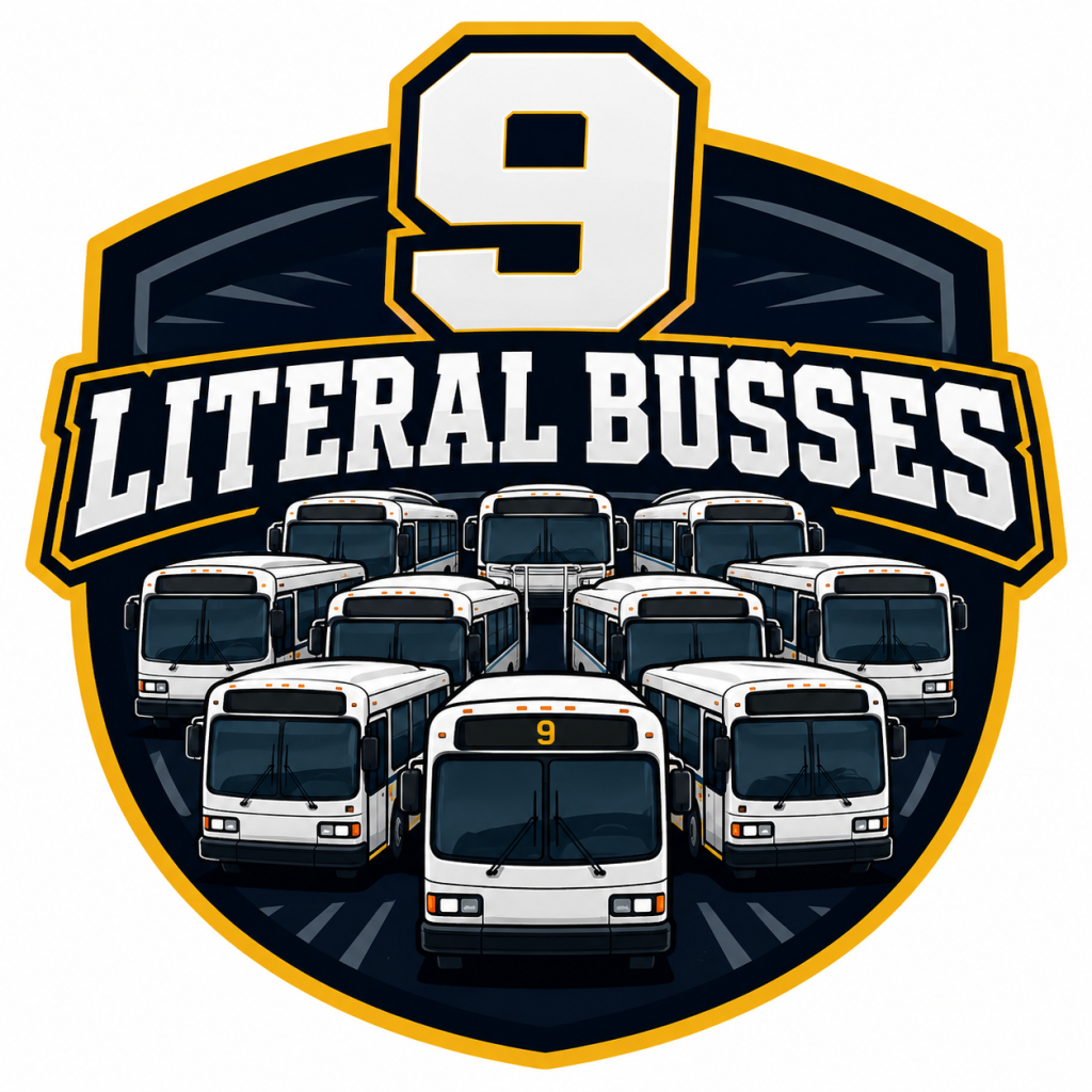Logo for 9 Literal Busses