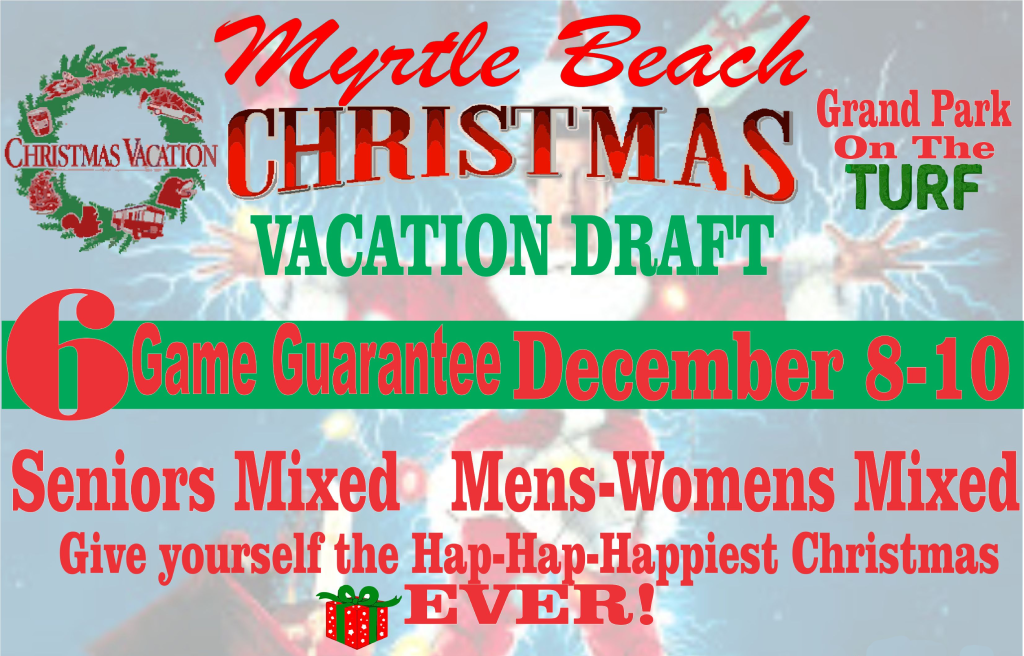 Christmas Vacation Draft - Myrtle Beach Logo
