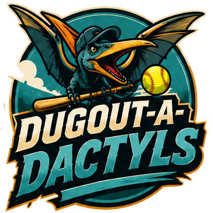 Logo for Dugout-a-Dactyls