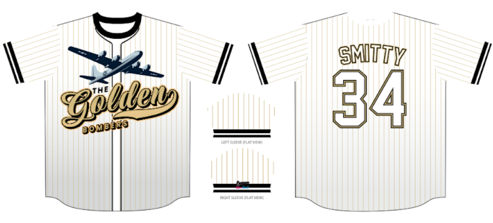 The Golden Bombers Jersey