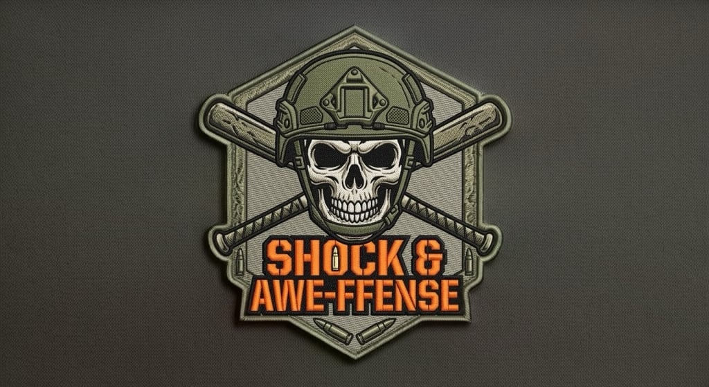 Logo for SHOCK & AWE-FFENSE
