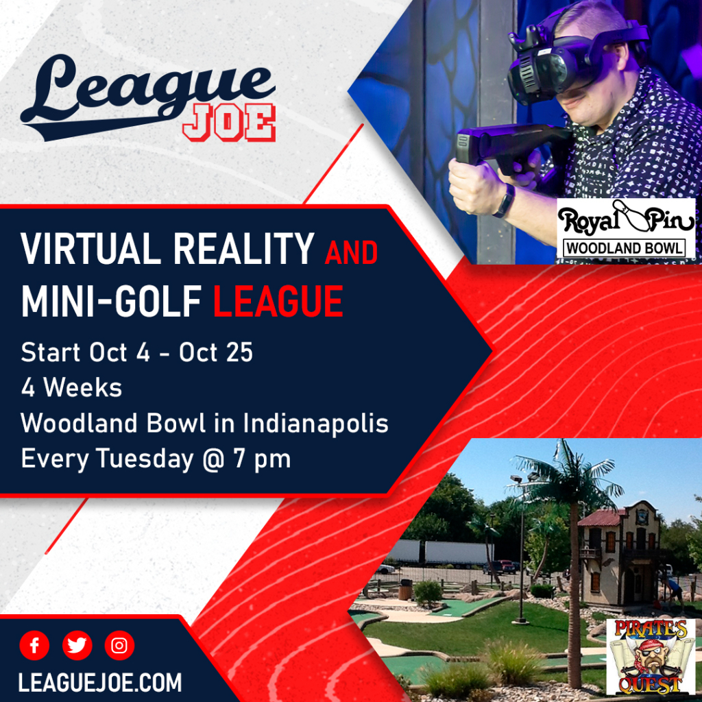 Limitless VR & Mini-Golf Social League Logo