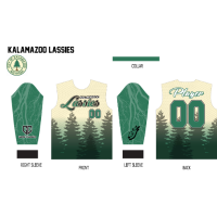 Kalamazoo Lassies Official Jersey