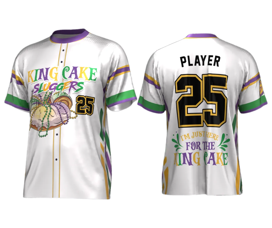 King Cake Sluggers Jersey