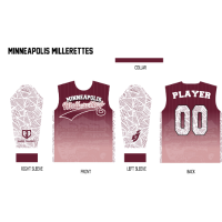 Minneapolis Millerettes Official Jersey