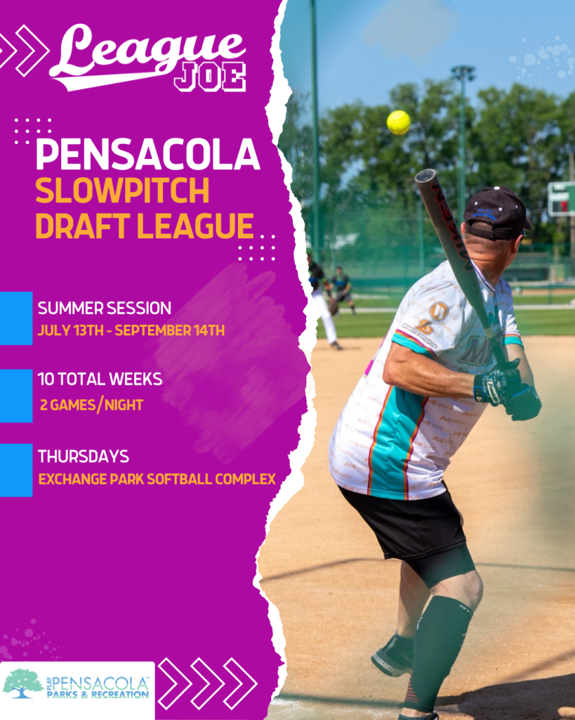 Pensacola Slowpitch Draft League Logo
