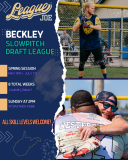 Beckley Slowpitch Draft League Logo