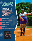 Rowlett Slowpitch Logo