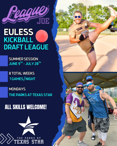 Euless Kickball Draft League Logo