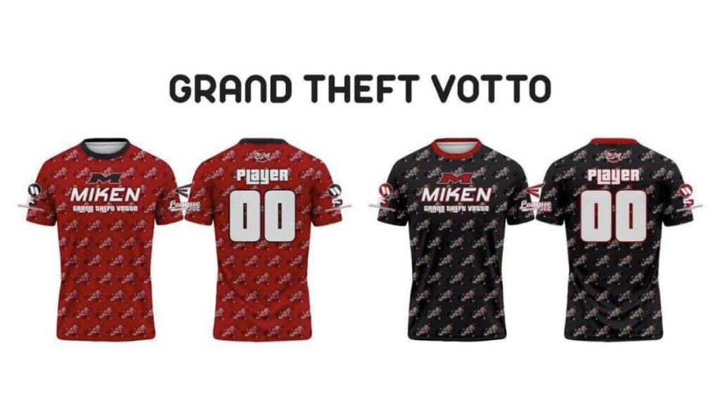 Grand Theft Votto Jersey