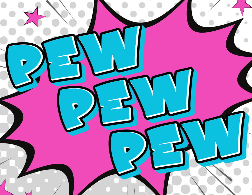 Logo for Pew Pew Pew